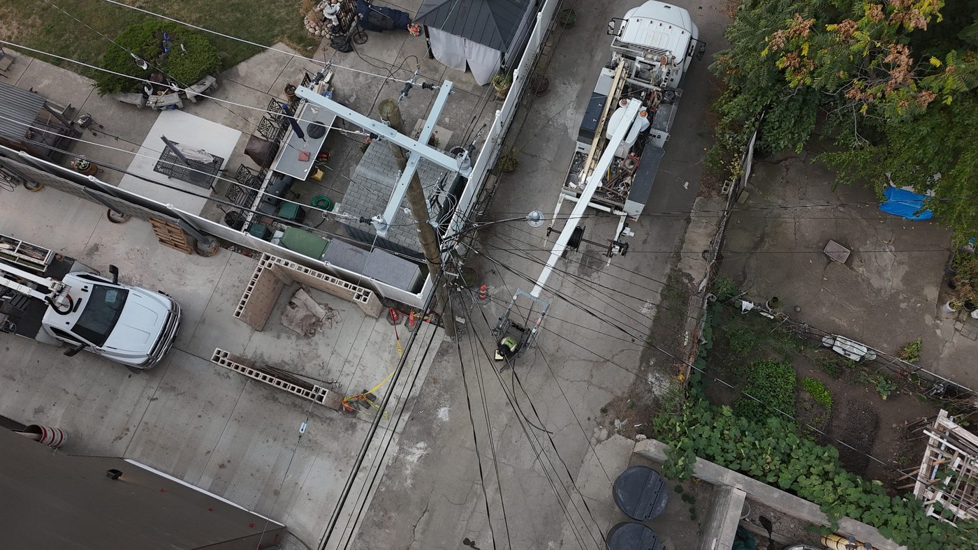 Aerial construction